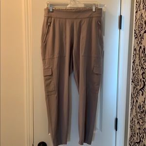Athleta cargo cropped joggers